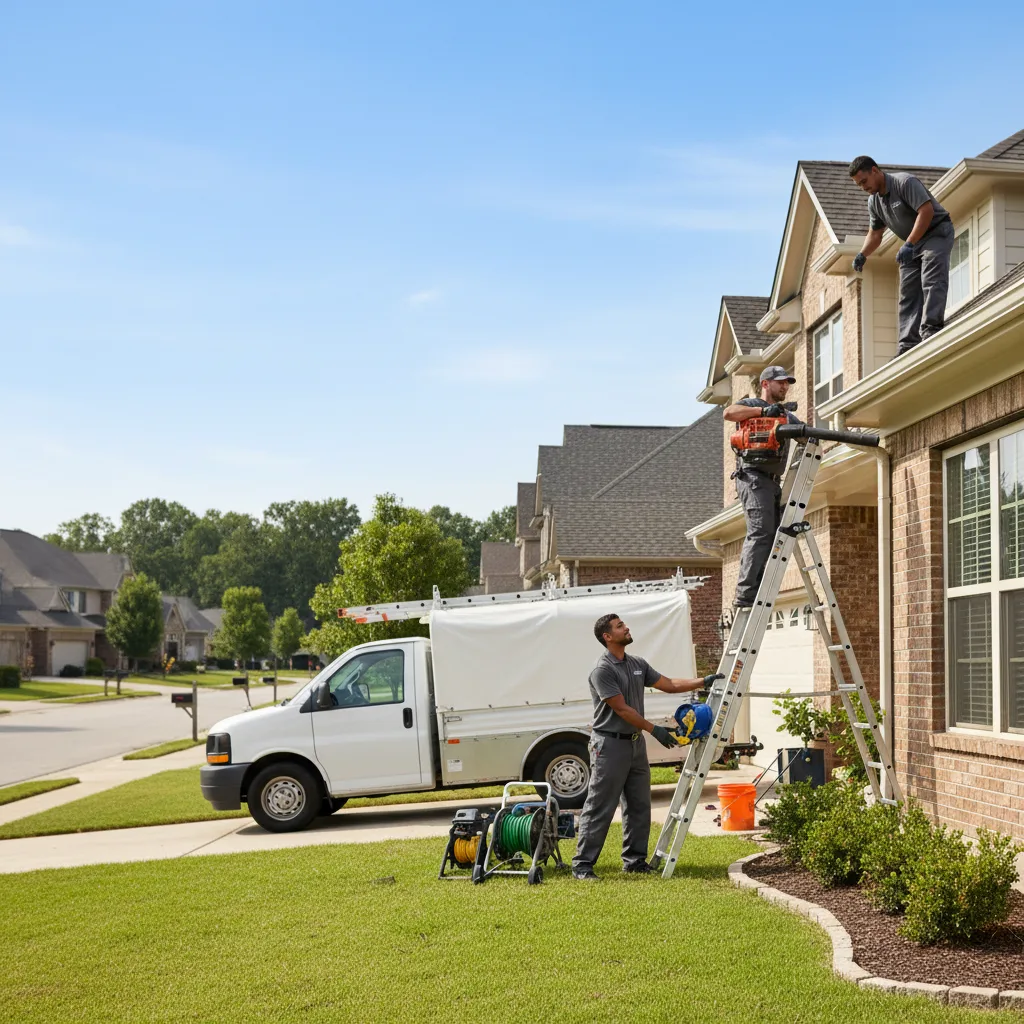 Home Gutter Service in Arthur City, TX near me